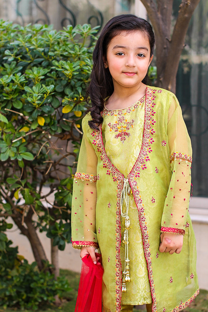 Code 6143G (3 Pc Outfit) EID FESTIVE WEAR