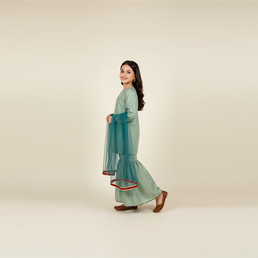 Code: 7158G - (3 Piece Kids Wear)