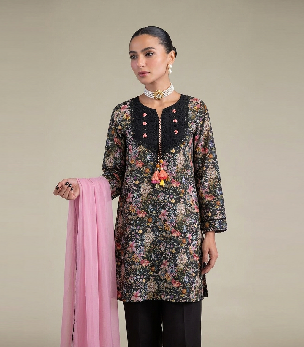 3 Piece Lawn Suit - Printed