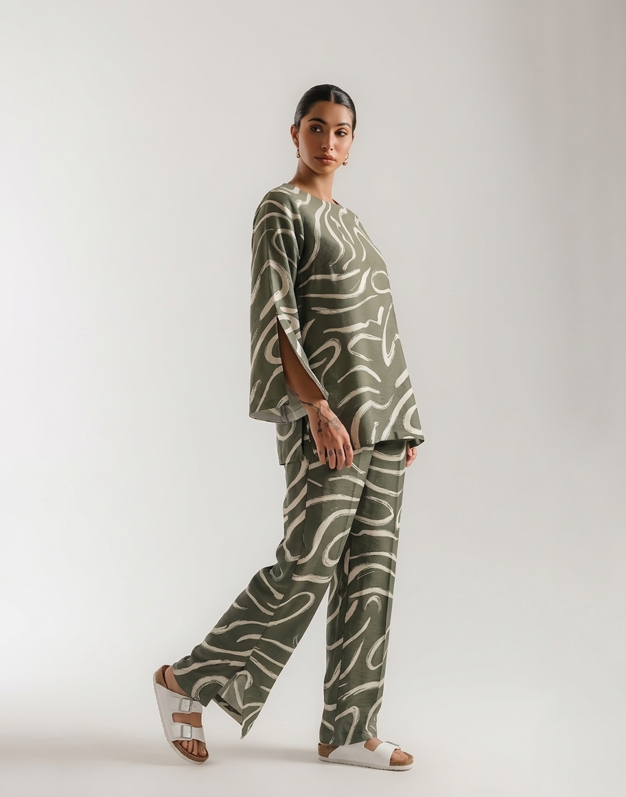 2 Piece Georgette - Co'ord Set