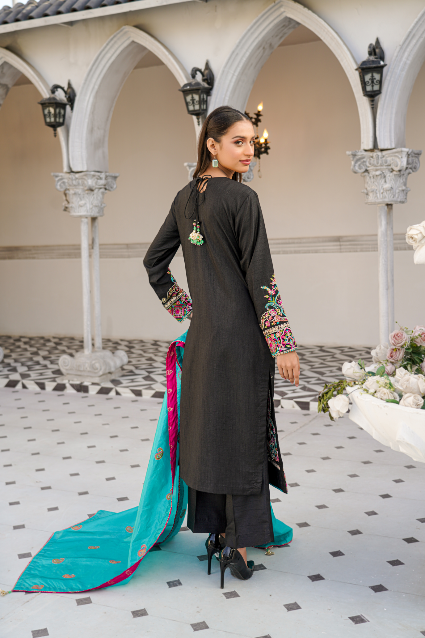 Code: 7173 (3 Pc Outfit) Black