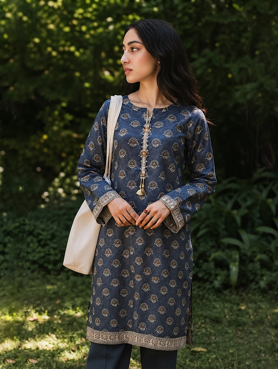 3 Piece Lawn Suit - Printed