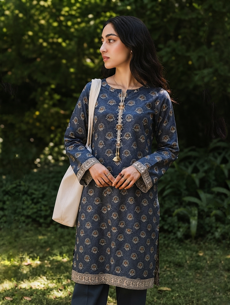 3 Piece Lawn Suit - Printed