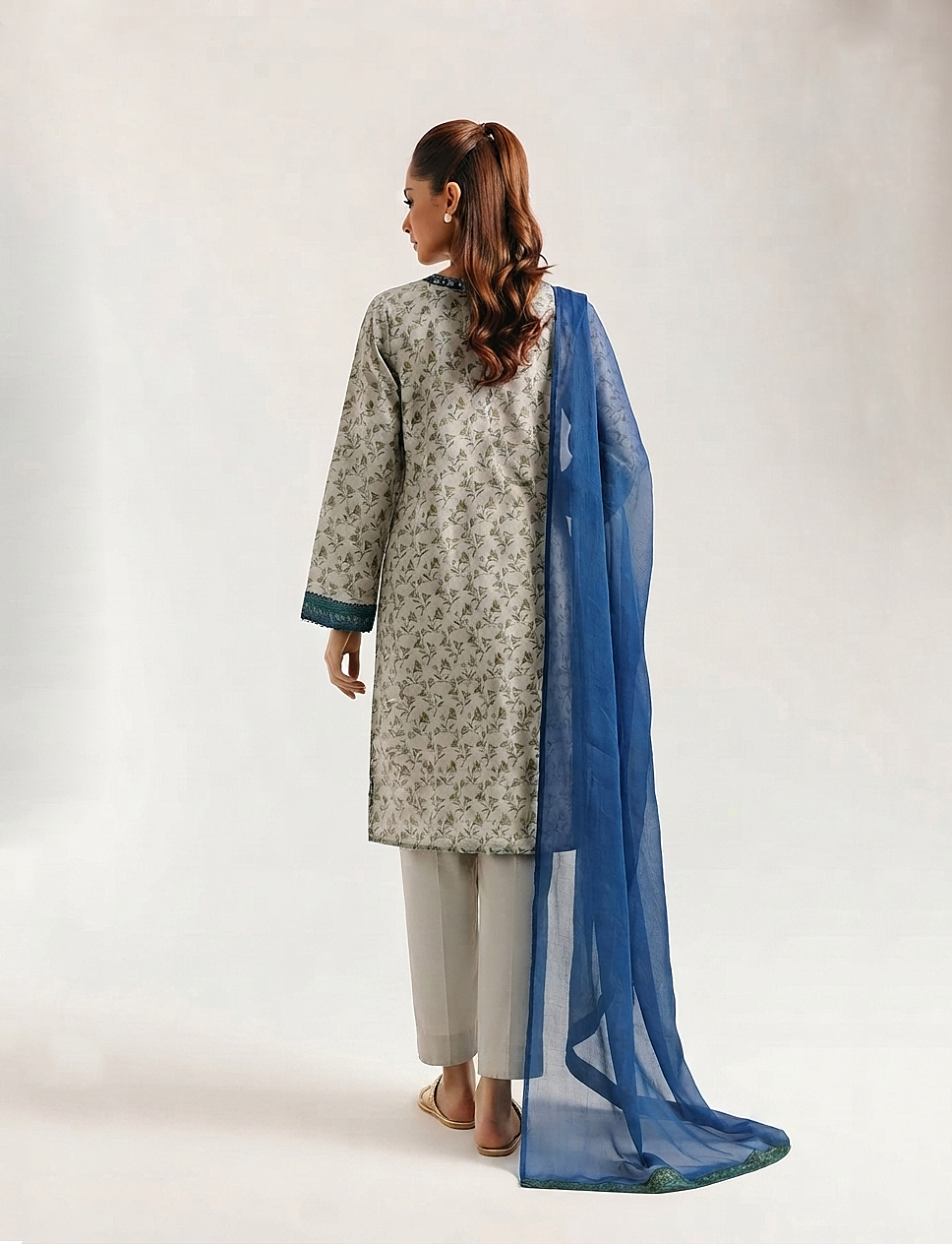 3 Piece Lawn Suit - Printed
