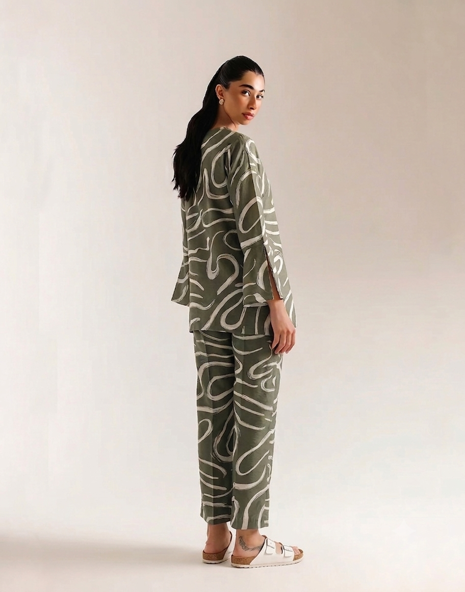 2 Piece Georgette - Co'ord Set