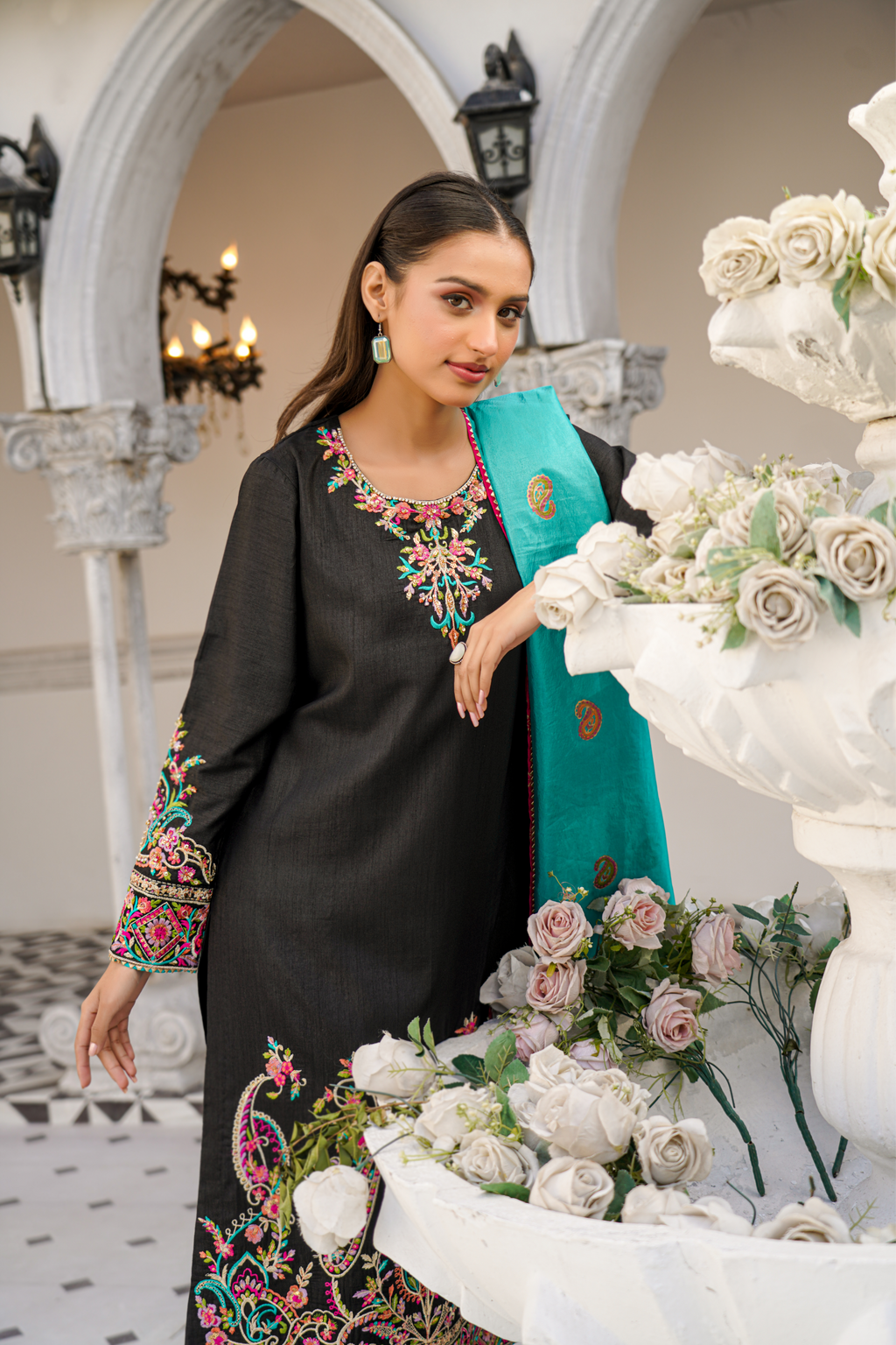 Code: 7173 (3 Pc Outfit) Black