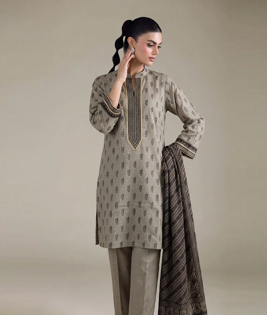 3 Piece Lawn Suit - Printed
