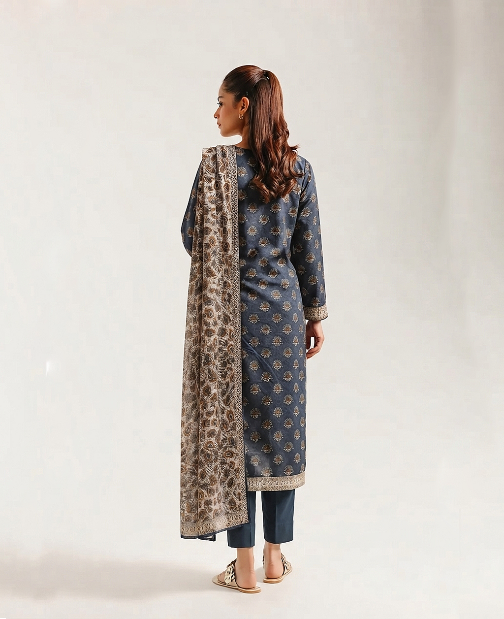 3 Piece Lawn Suit - Printed