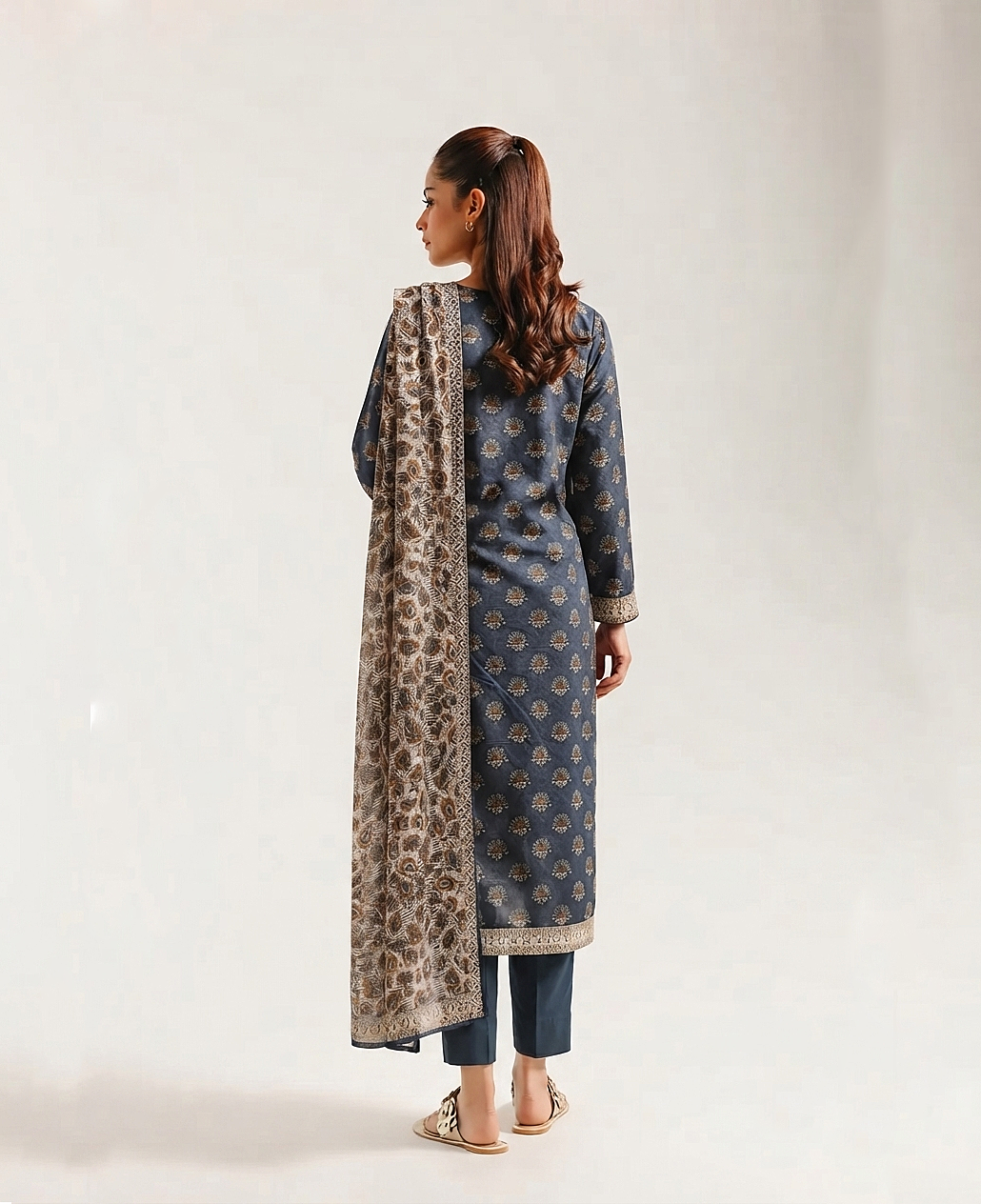 3 Piece Lawn Suit - Printed