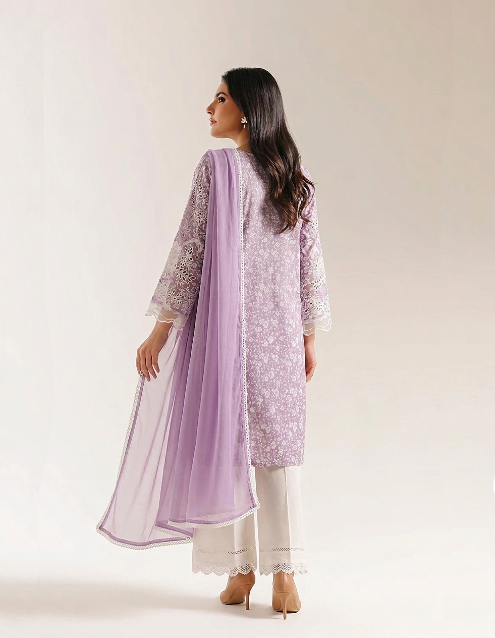 3 Piece Lawn Suit - Embroidered