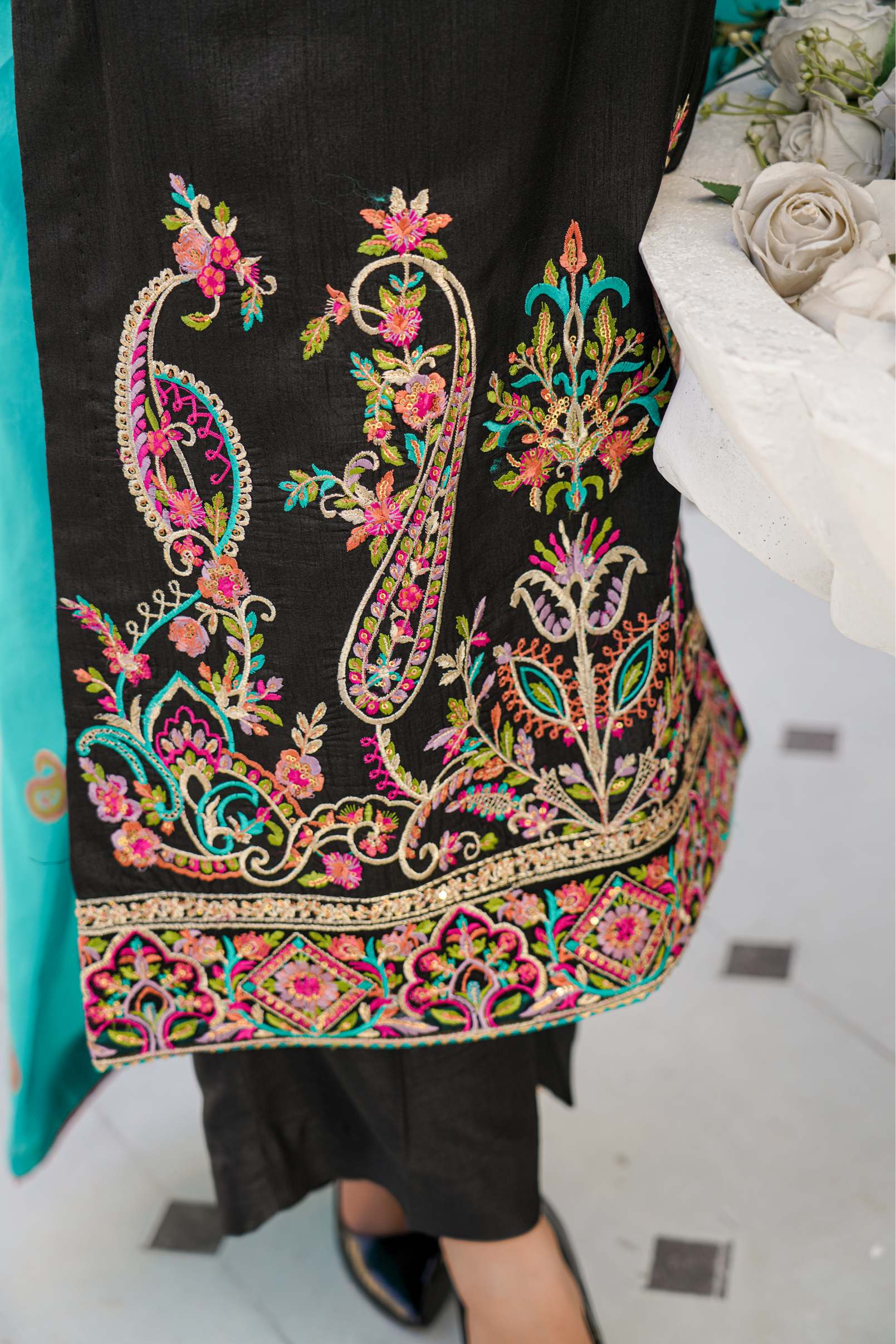 Code: 7173 (3 Pc Outfit) Black