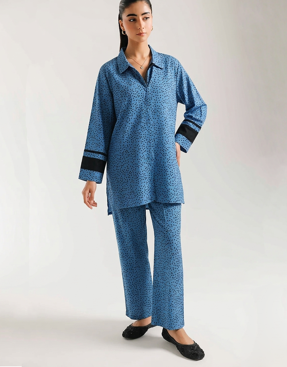 2 Piece Georgette Grip - Co'ord Set