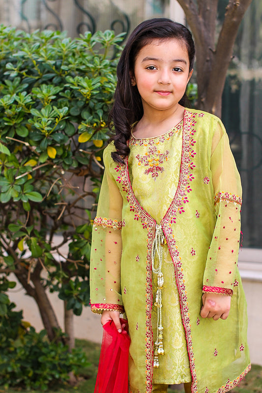 Code 6143G (3 Pc Outfit) EID FESTIVE WEAR