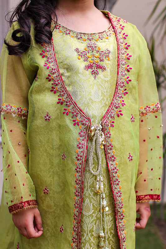 Code 6143G (3 Pc Outfit) EID FESTIVE WEAR