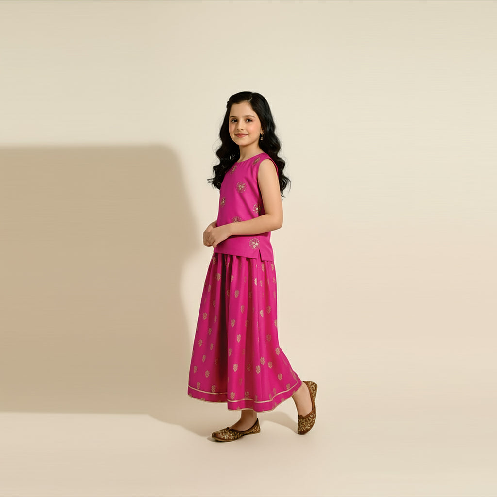 Code: 7124AG (2 Piece Kids Wear)