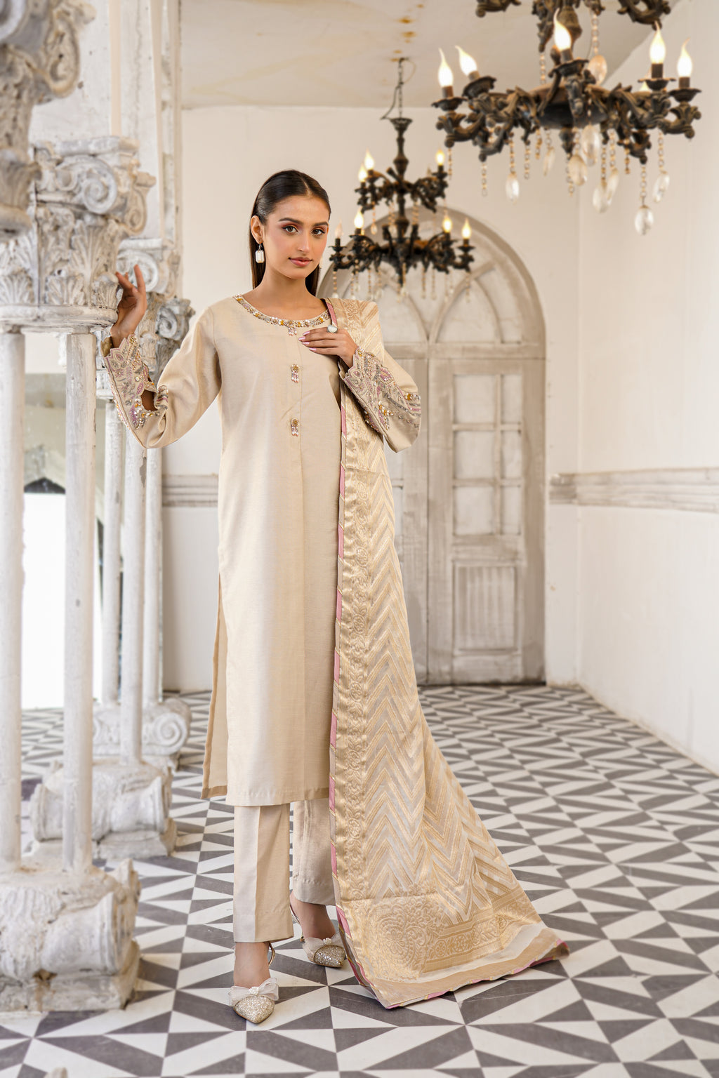 Code: 7146A ( 3 Pc Outfit )