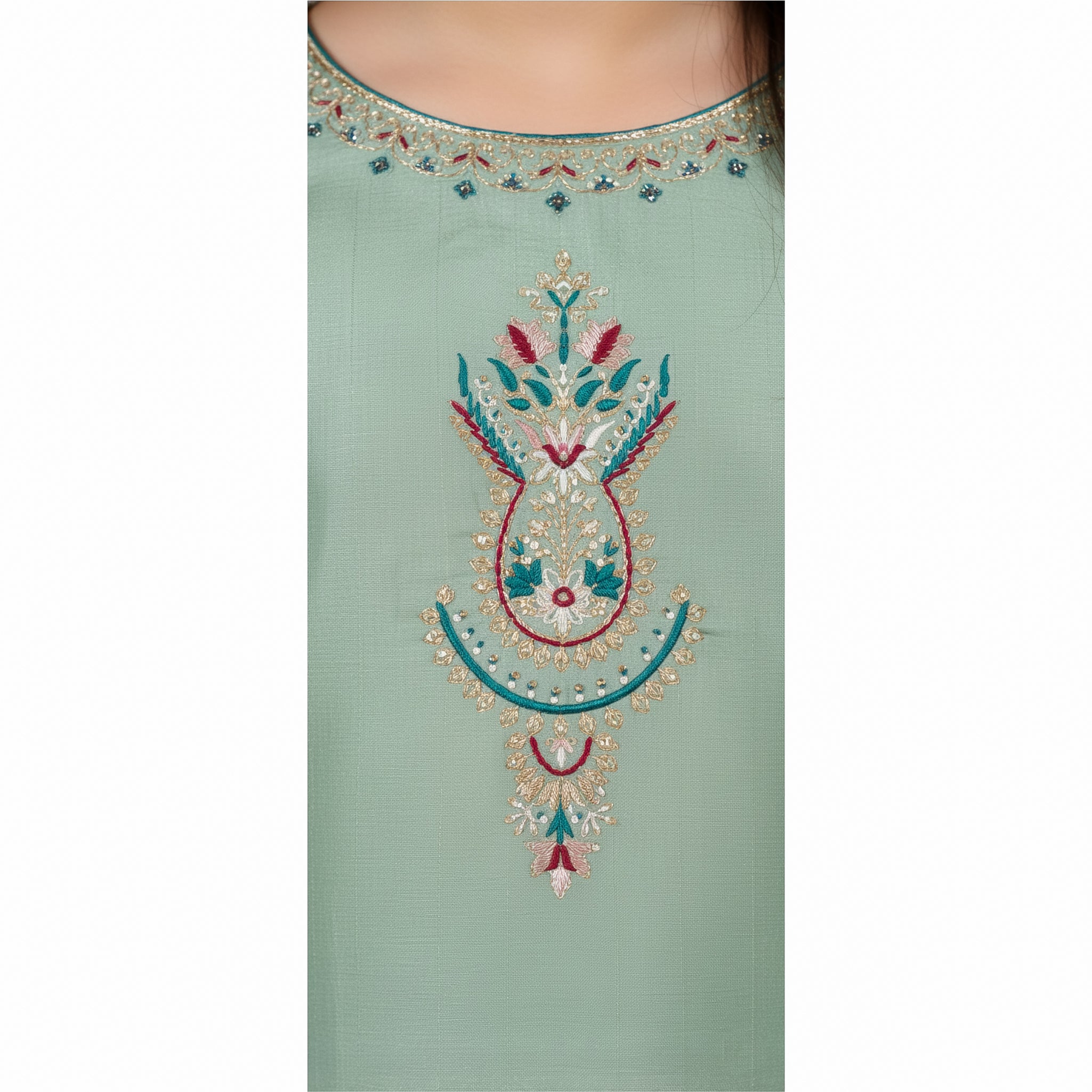 Code: 7158G - (3 Piece Kids Wear)