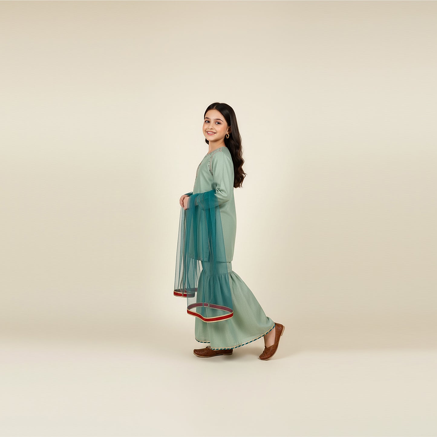 Code: 7158G - (3 Piece Kids Wear)