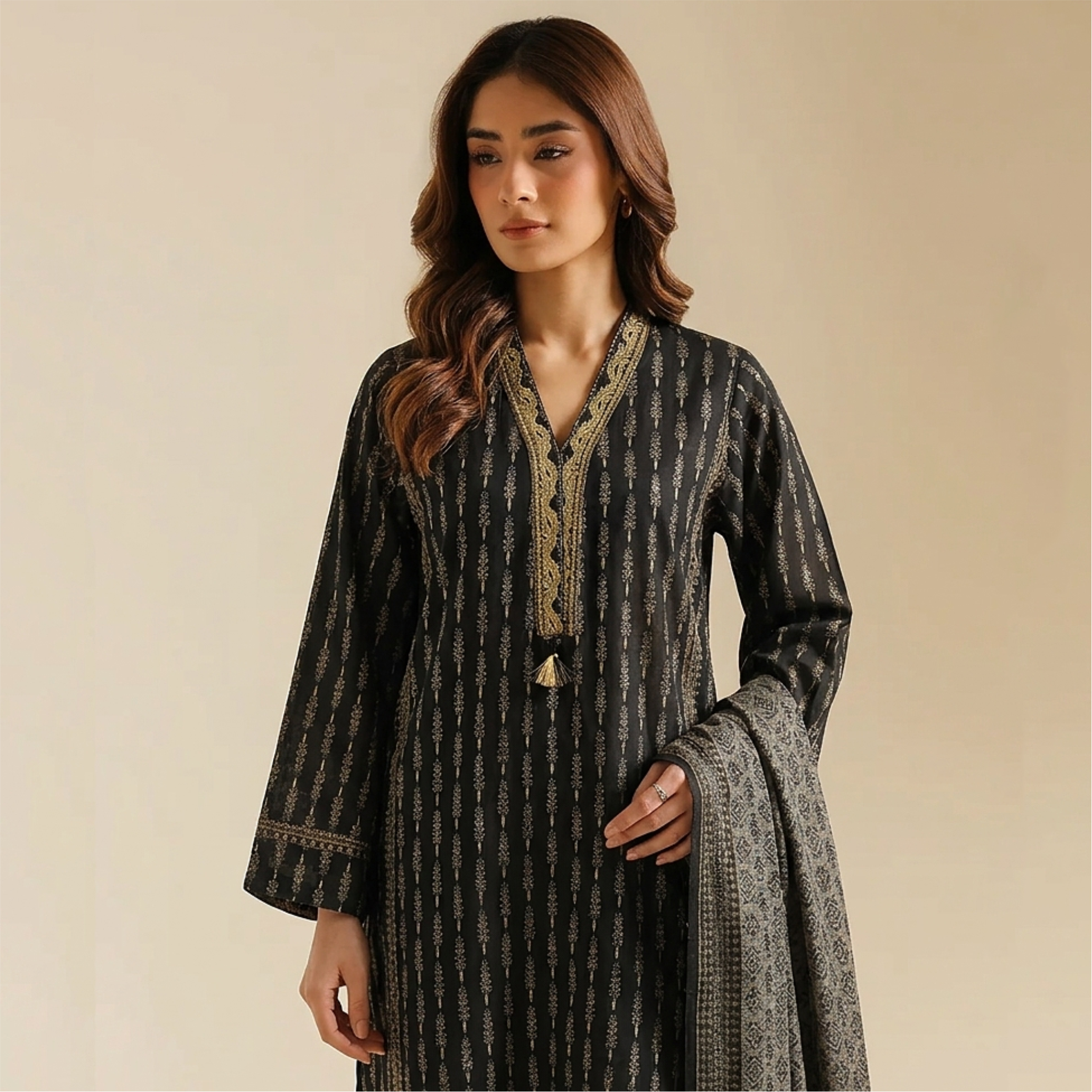 3 Piece Lawn Suit - Printed